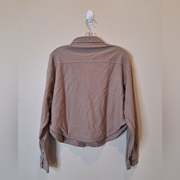 Bobi Los Angeles. Knit Twill Shirt Jacket. Size Medium. NWOT - Picture 2 of 6